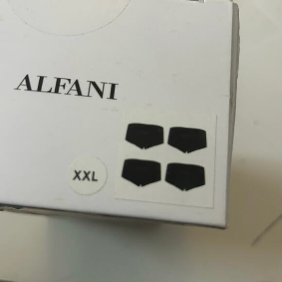 Alfani Men's Four Pack 100% Black Tagless Underwear Briefs XXL New - Picture 6 of 6